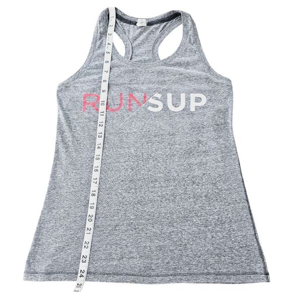 Alo -1603 Runsup Grey Tank Top Fits a Small - Picture 7 of 7